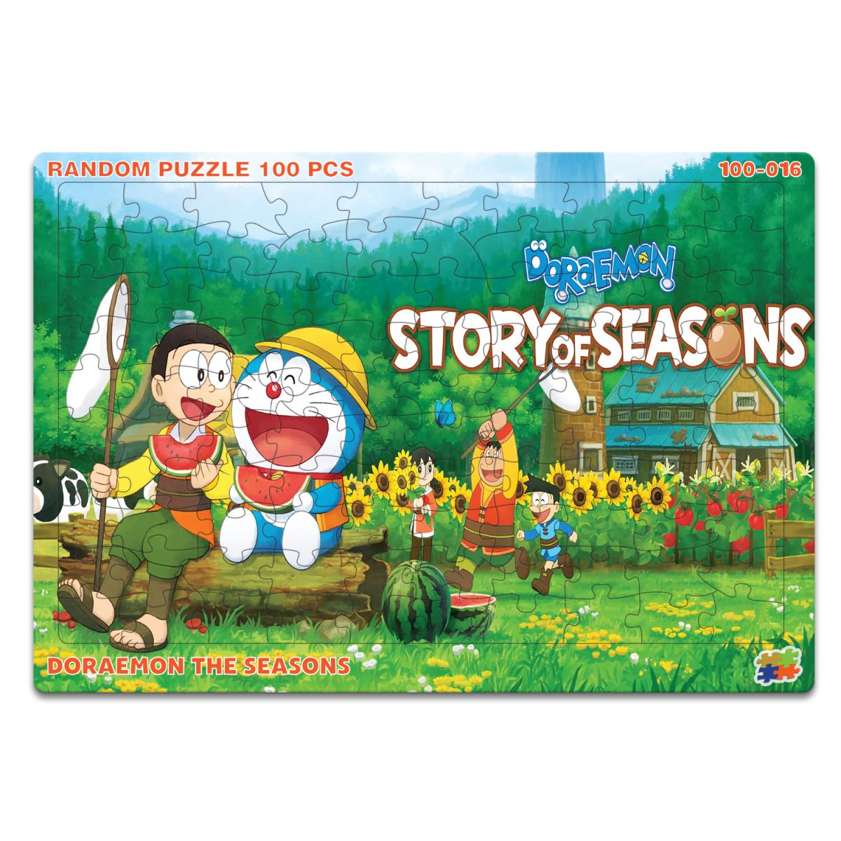 Bảng xếp hình 100 mảnh Random - Doraemon the Seasons