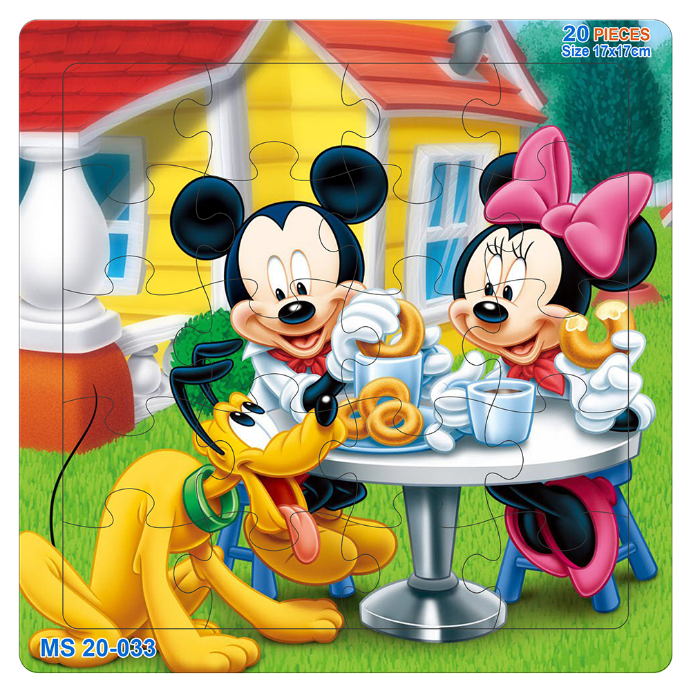 Đồ chơi xếp hình 20 mảnh Mickey(17x17cm)