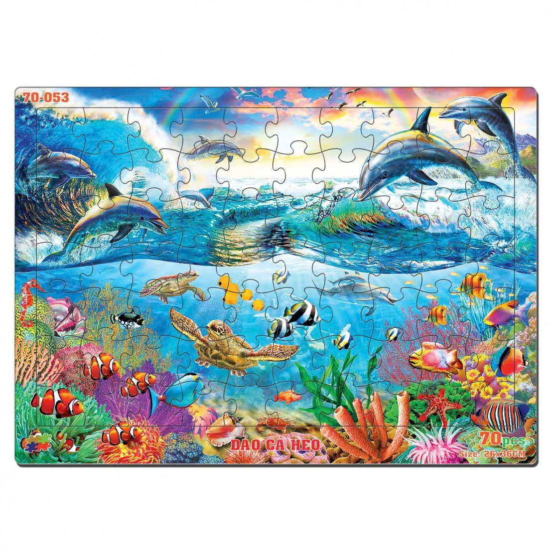 Đồ chơi xếp hình 70 mảnh - 053
