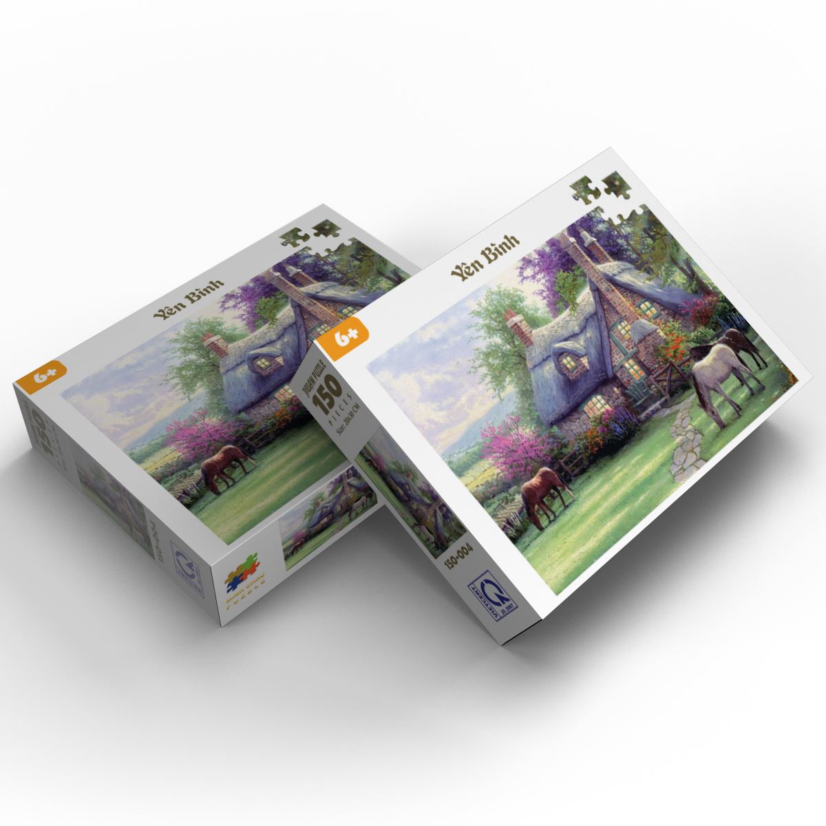 Bộ tranh xếp hình Minh Châu 150 mảnh – Yên bình