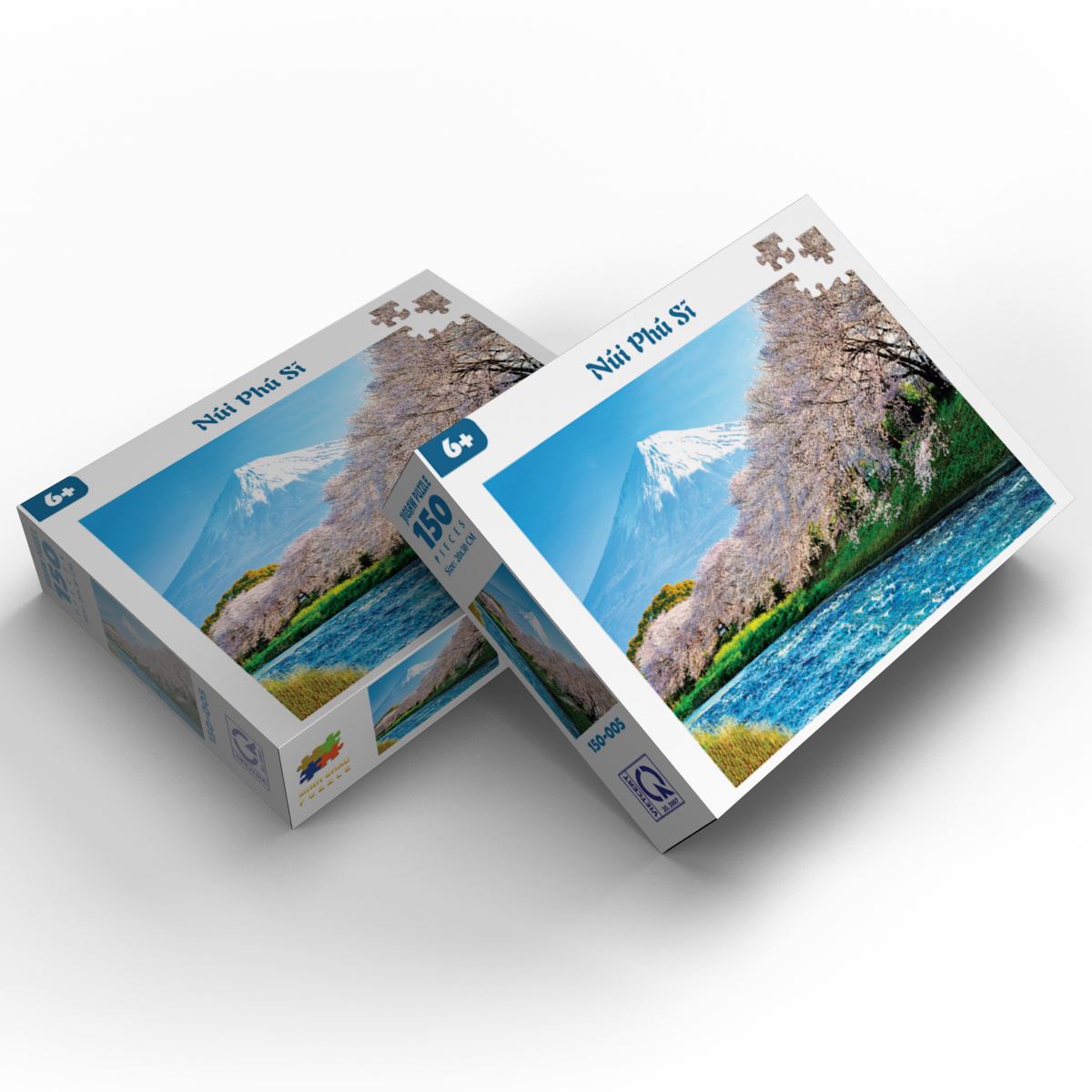 Bộ tranh xếp hình Minh Châu 150 mảnh – Núi phú sĩ