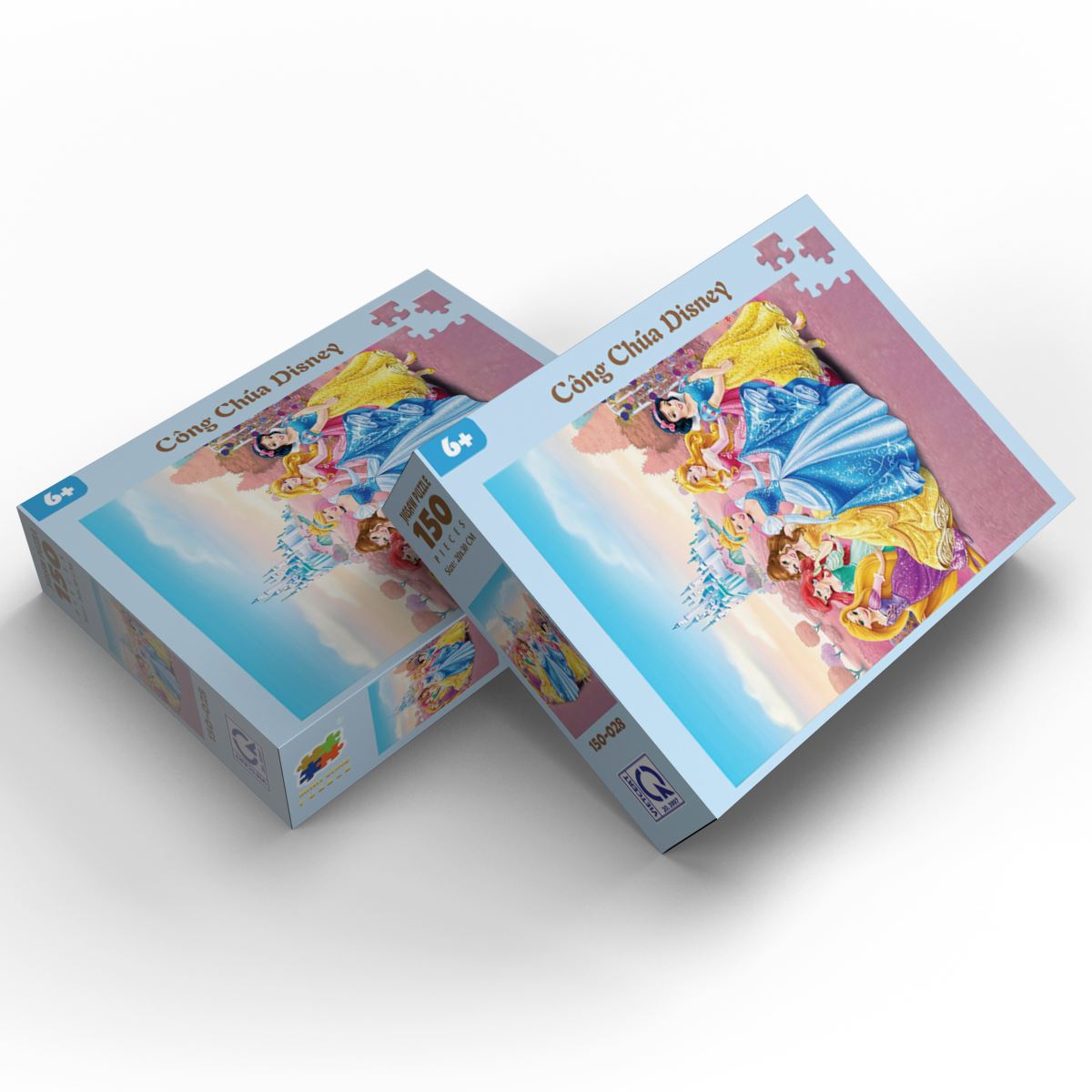 Bộ tranh xếp hình Minh Châu 150 mảnh – Công chúa