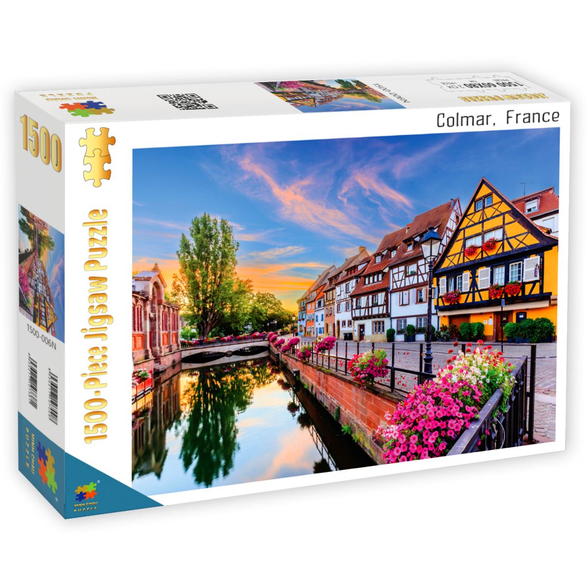 Bộ tranh xếp hình cao cấp 1500 mảnh – Colmar France(60x80cm)