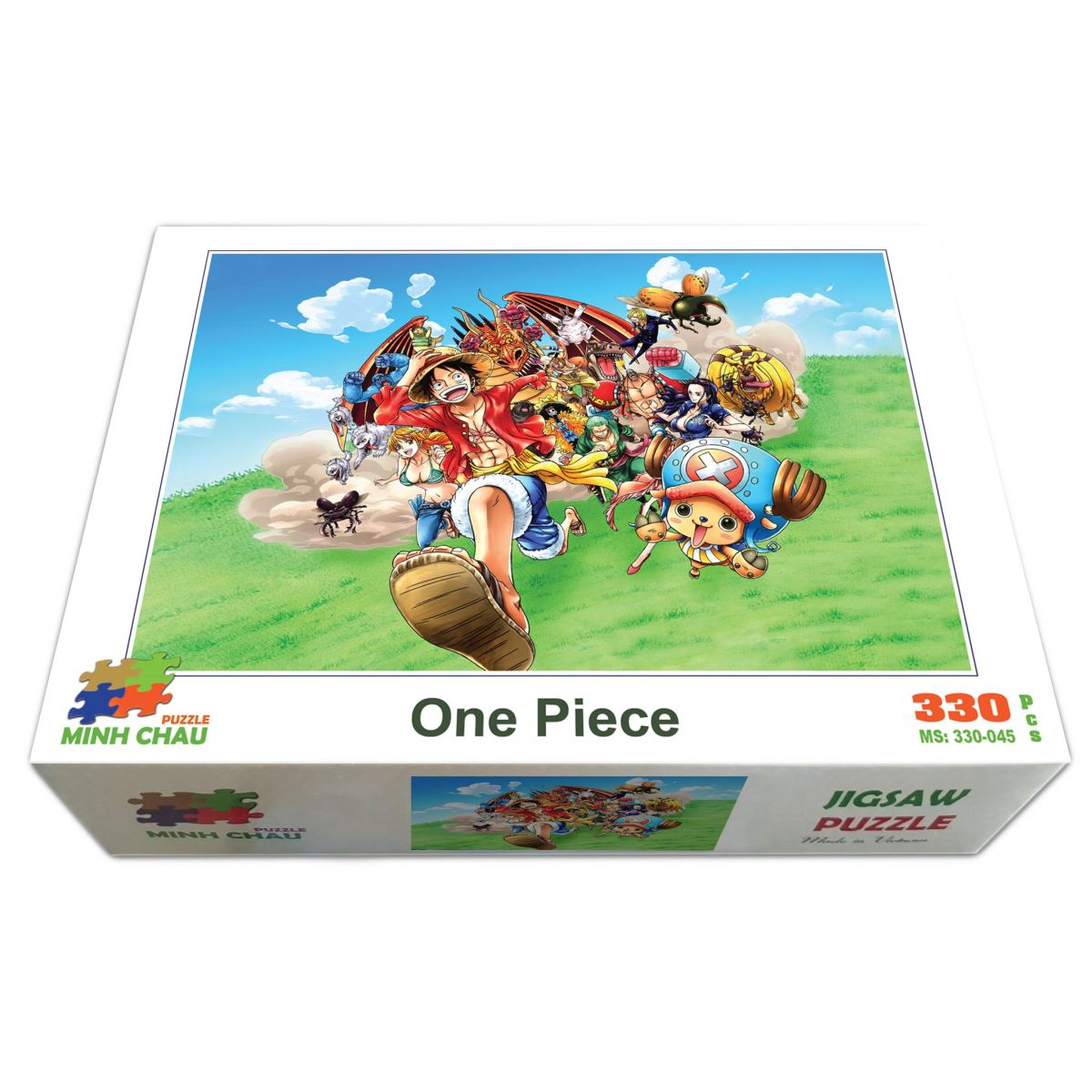 Bộ tranh xếp hình jigsaw puzzle cao cấp 330 mảnh – One Piece(30x44cm)
