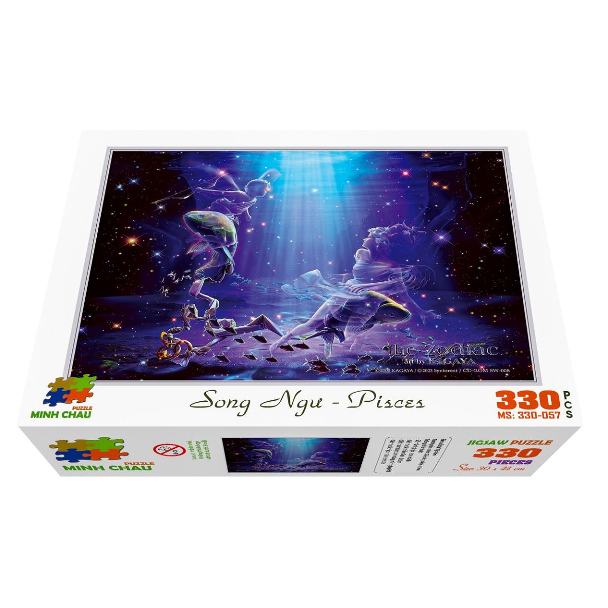 Bộ tranh xếp hình 330 mảnh – Song ngư