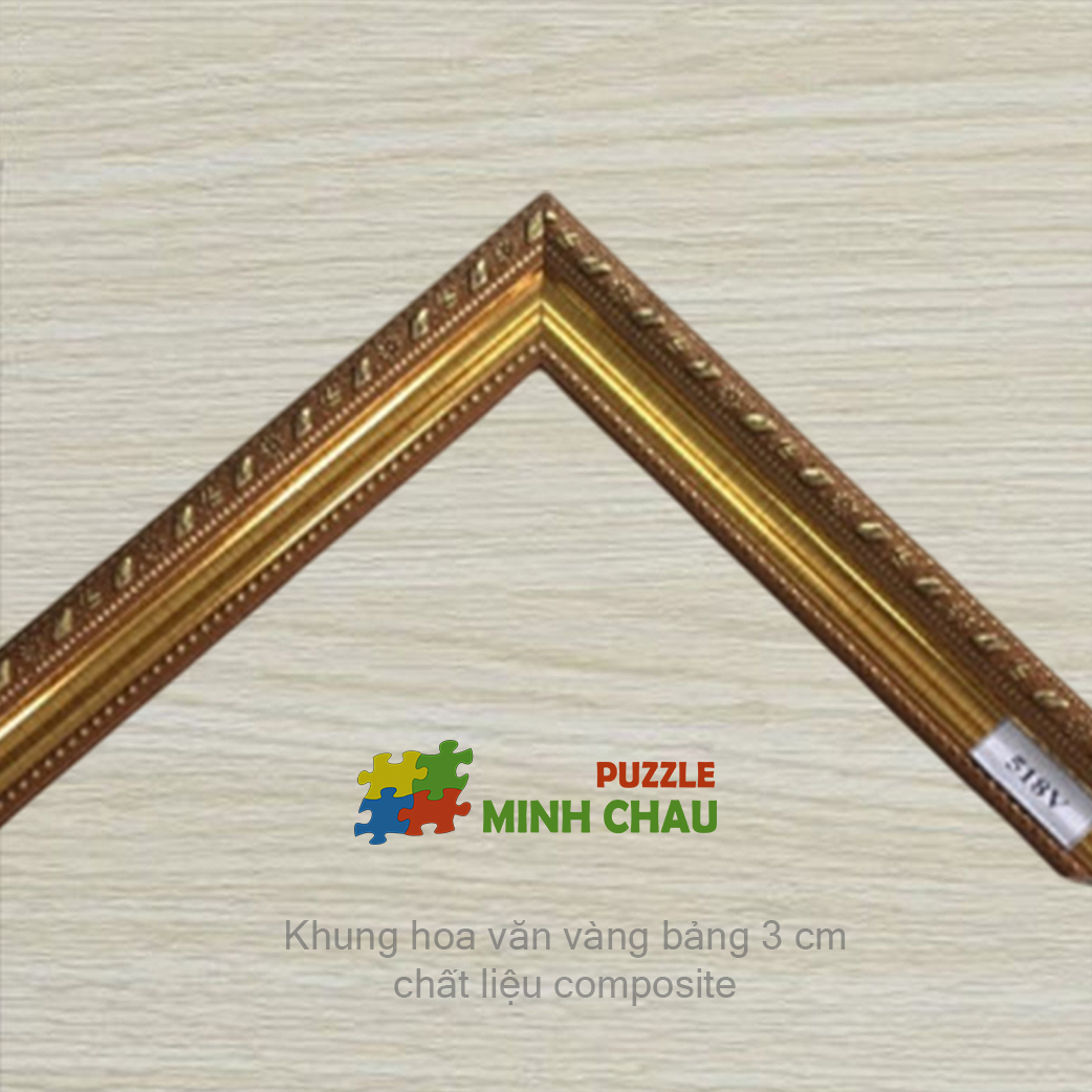 Khung vàng hoa vân (3cm)