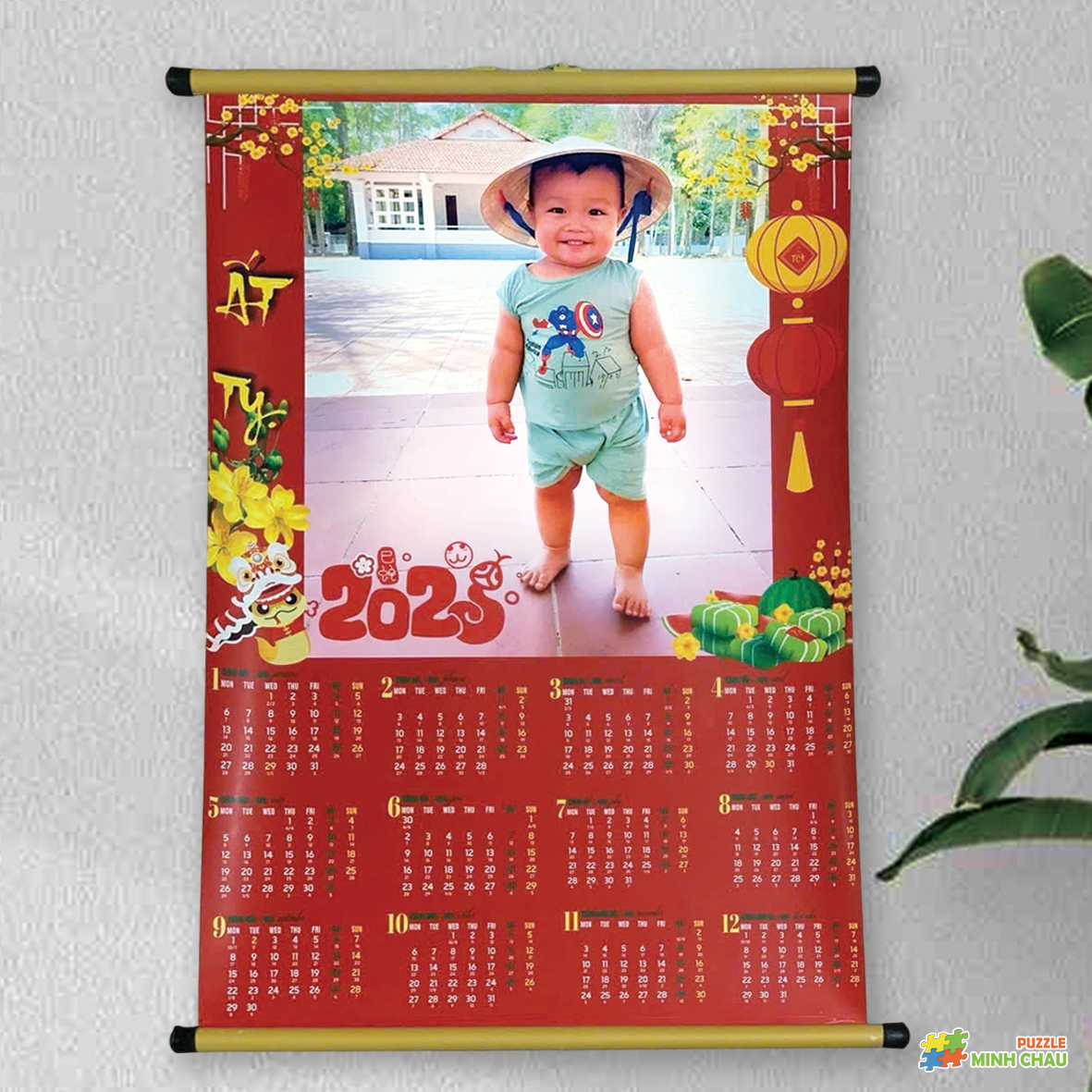 Lịch tờ treo tường 40 x 80