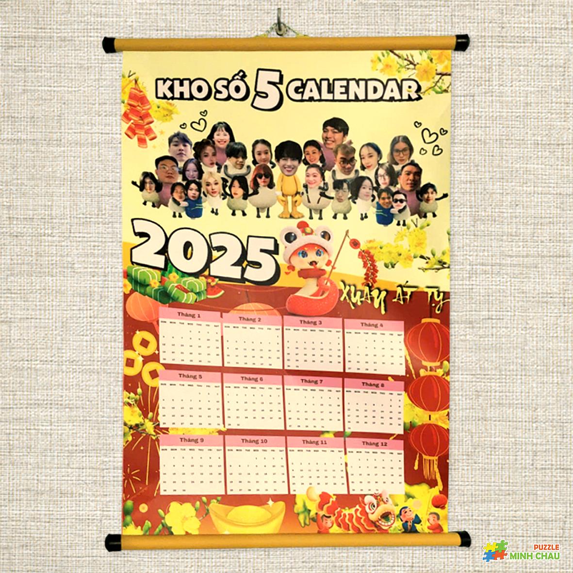 Lịch tờ treo tường 70x90