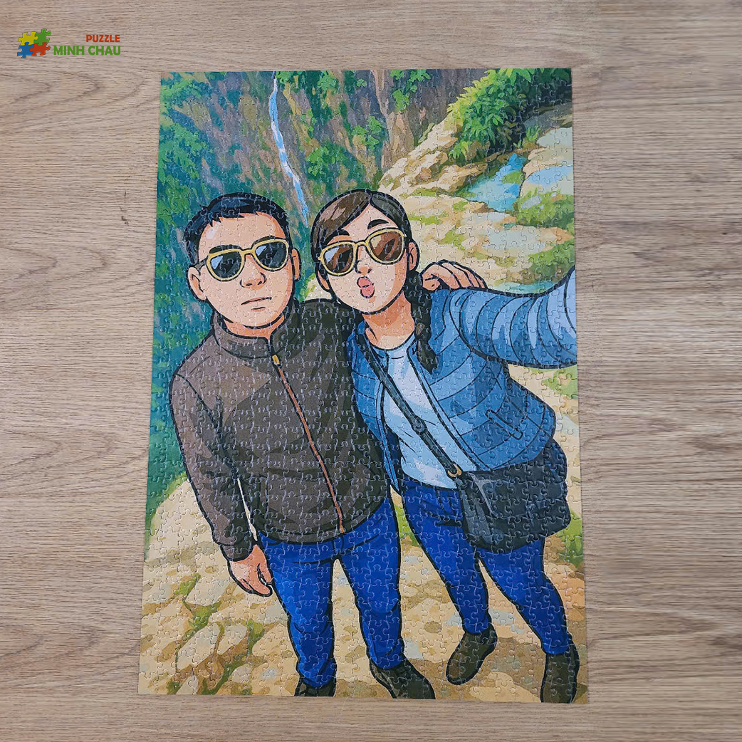 tranh xếp hình cá nhân 500 mảnh