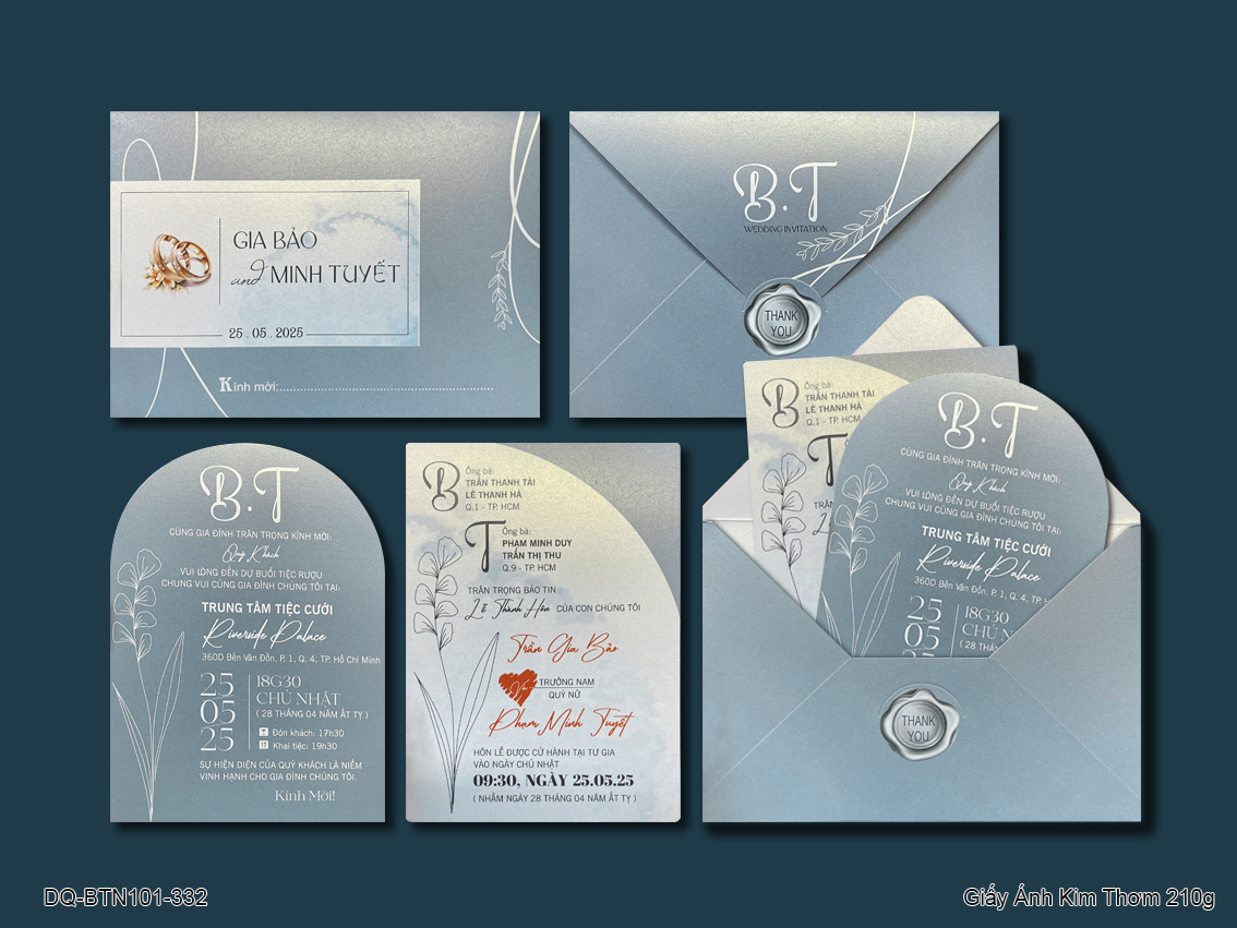 Thiệp in kỹ thuật số - DQ-BTN101-332